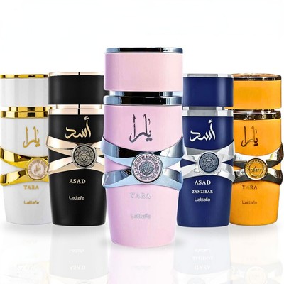 Lattafa Yara Candy Eau de Parfum EDP Spray for Women 3.4 oz / 100 ml NEW in Box