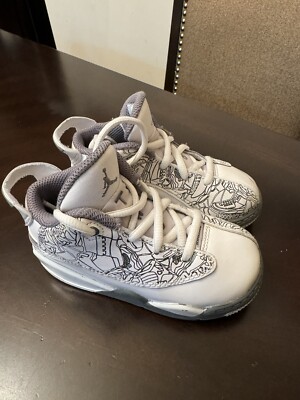 Jordan Dub Zero PS 'White Cool Grey' Size 8C