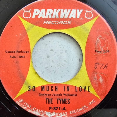 The Tymes - So Much In Love / Roscoe James McClain - 1963 US Import 7''