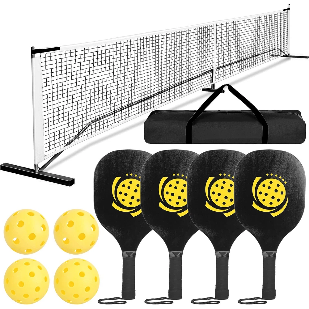Pickleball Net & 22ft Regulation Size Net Pickle Ball Net System w/Carrying Bag