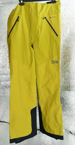 Mountain Hardwear High Exposure GTX C-Knit Bib Pant - Men's Dark BOLT, M/Reg