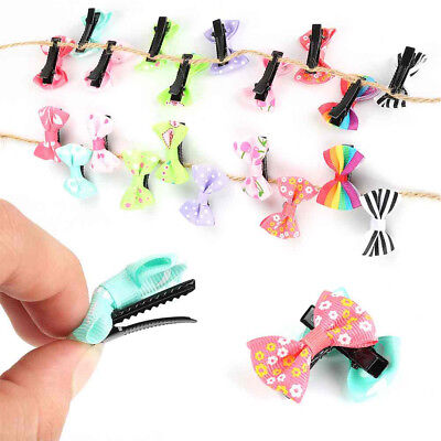 20X Butterfly Hair Clips Mini Hairpin for Kids Women Girls Cartoon Claw Clip US