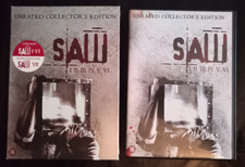 Saw 1-6 (I-VI) 6xDVD Box Schuber ENGLISCH Unc...