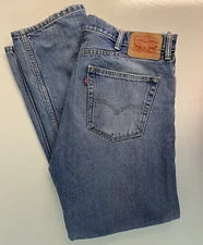 Levi’s 505 W 40 L 32 Bootcut Medium Wash Denim Jeans 