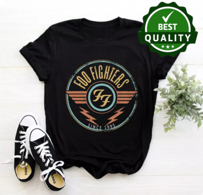 Rare Foo Fighters Since 1995 T-Shirt Music Fan T-Shirt S-5Xl Men