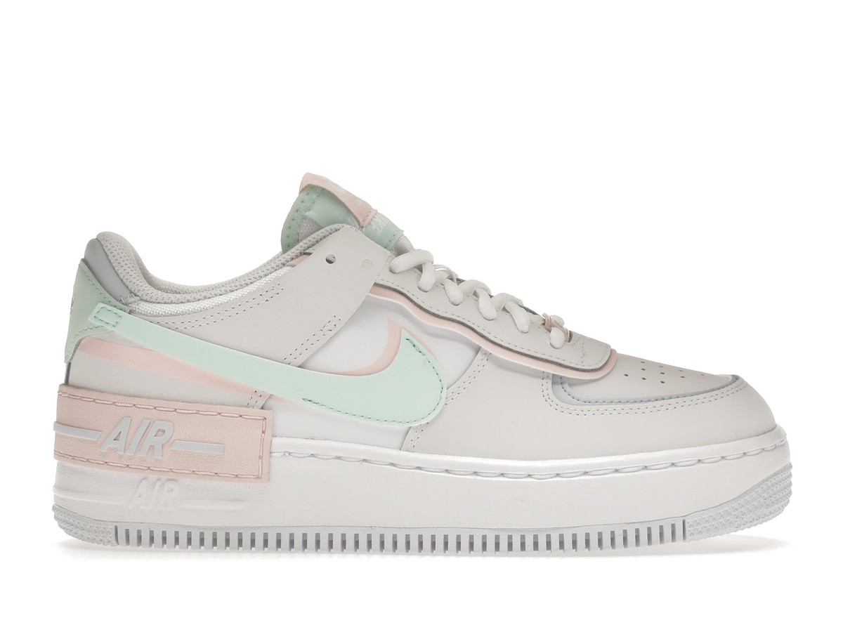 【Nike】Air Force 1 Shadow CI0919-117 Nike Air Force 1 Shadow White Atmosphere Mint - CI0919-117