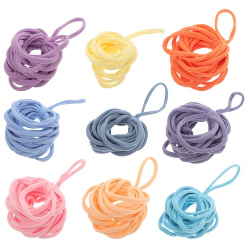 180 Pcs Braided Rope Bag Child Potholder Loops Crafting for Kids - Picture 7 of 12