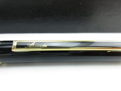 Penna pubblicitaria vintage concessionaria Harley-Davidson con custodia Fullerton, CA, H20 - Foto 5 di 7