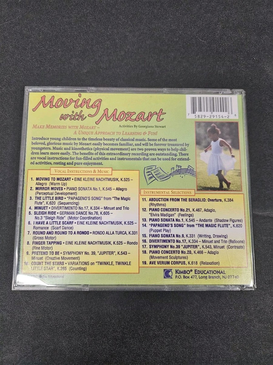 Moving With Mozart - Audio CD By Mozart | eBay