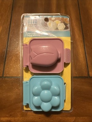 Sweet Creations By Good Cook Spring Floral Egg Molds