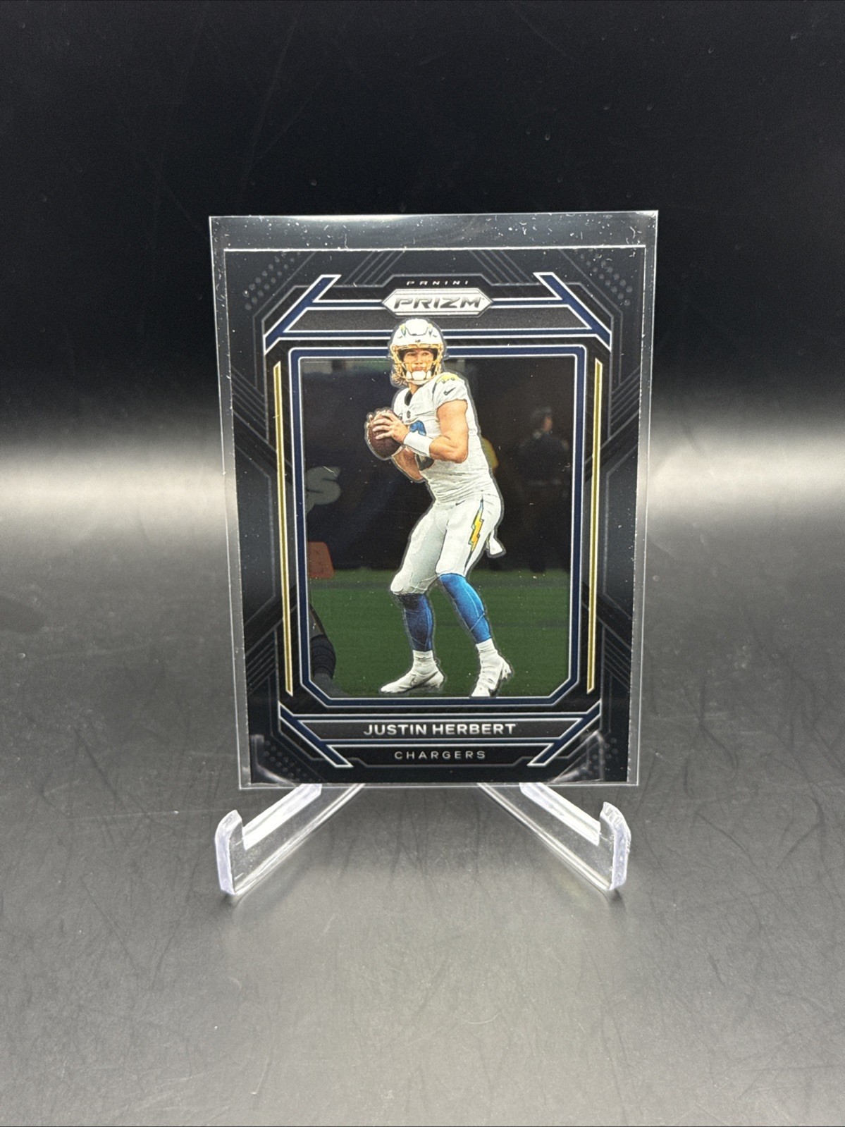 2022 Panini Chronicles - Prizm Black Justin Herbert #PB-5