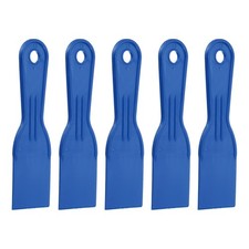 5pcs Couteau À Enduit 2" Bleu Plastique Flexible