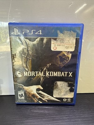 Mortal Kombat X (Sony PlayStation 4, 2014)  - Free Shipping