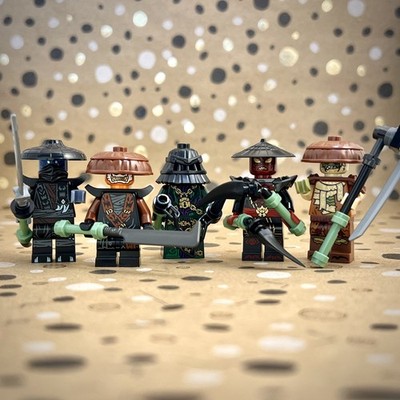 Lego Ninjago - Dragon Rising - Forbidden Five Minifiguren - Komplettsatz 5 Stck.