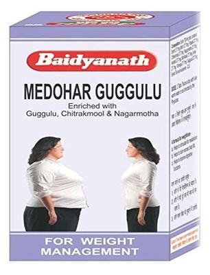Baidyanath Medohar Guggulu 120 Tablets For Weight Management & Fat Loss
