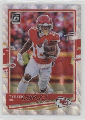 2020 Panini Donruss Optic Wave Prizm 100/199 Tyreek Hill #2 0z45