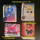 2025-26 UPPER DECK TIM HORTONS BASE SET + TRUE NORTH + MONUMENTAL MOMENTS SETS
