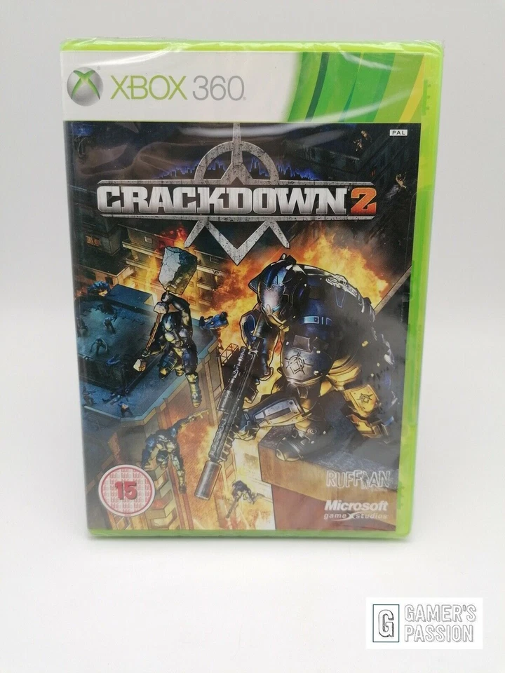Crackdown 2 • XBOX 360 • NEU • NEW • SEALED 
