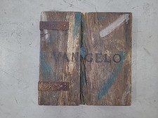 Antonio Del Donno VANGELO mista su legno 1986