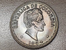 1964 Colombia 20 Centavos