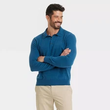 Men's Polo Sweater - Goodfellow & Co