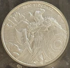 Cool 1 Oz .999 Silver Legendary Warriors: Eric Bloodaxe Nordic Viking Round!!