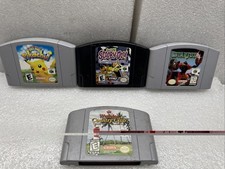 Lot 4 Games. Hey You, Pikachu, Scooby Doo. Star fox (Nintendo 64)  UNTESTED LOT