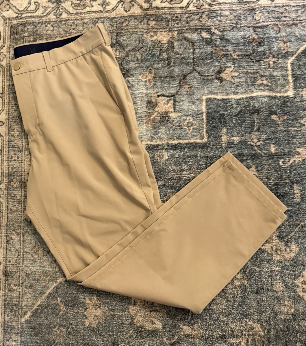 Mizzen+Main Men's Helmsman Slim Fit Khaki Chino Pants 36x30 | eBay