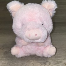 Pig Plush Priscilla Pink Soft Piggy Piglet Stuffed Animal Aurora 6"