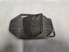 Transformers Reversible Metal 4  Belt Buckle Official