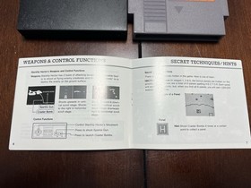 NES Starship Hector, 1990 Cartridge/Sleeve/Manual, Tested Original Owner