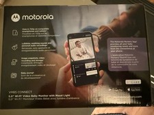 Motorola Nursery VM85 - Video Baby Monitor Camera  5  Portable Screen  WiFi