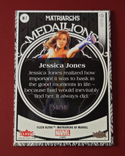 2024 Fleer Ultra Matriarchs of Marvel Medallions Ruby Jessica Jones #M-7 50/50