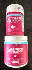 PINK Electrolyte Hydration w/ B Vitamins-30 Tablets +  2.2 oz Powder Supplement