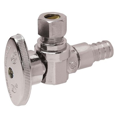 PPG 84478NL for PlumbMaster 1/4-Turn Ch Angle Stop 1/2Pex X 3/8Com-Nl