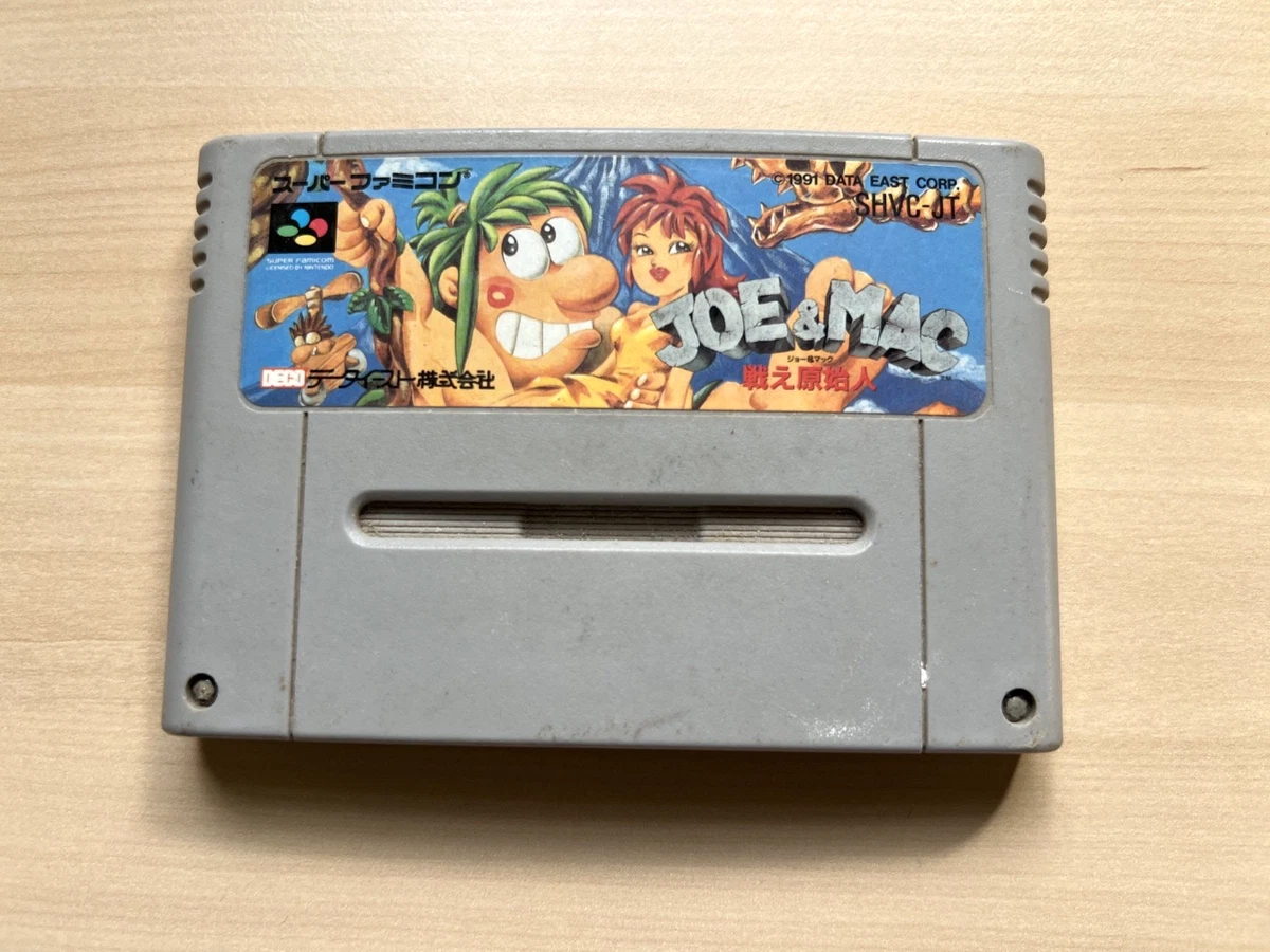 Joe & Mac Nintendo NTSC-J (Japan) Video Games for sale | eBay