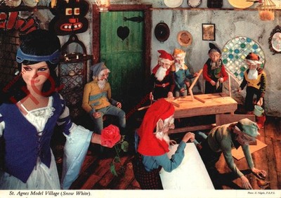 Ansichtskarte>>St. Agnes Model Village (Schneewittchen) [John Hinde]