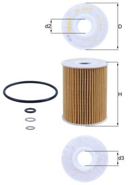 Knecht ÖLfilter Chevrolet Captiva Cruze Lacetti Opel Antara A Hyundai Genesis-image