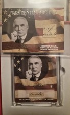 2020 POTUS A WORD FROM THE PRESIDENT WARREN HARDING HANDWRITTEN WORD & RELIC