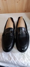 Jasper Conran Mens Leather Slip On Shoes Size 9