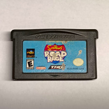 The Simpsons: Road Rage - (Nintendo GBA, 2003) AUTHENTIC GBA CARTRIDGE - TESTED