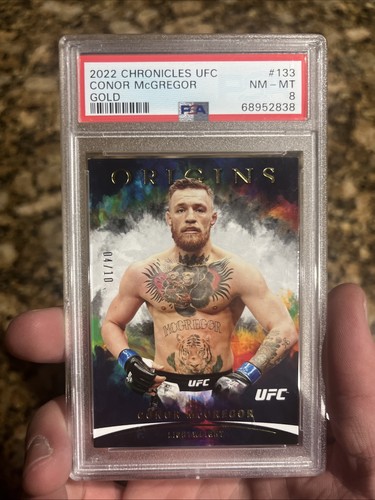 Conor McGregor [Gold] #133 2022 Panini Chronicles UFC card