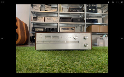 Denon GR-555 MonsterStereo Receiver   1977 Vintage HiFi Klassiker   Japan