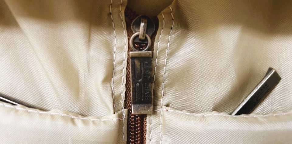 Claire Chase Columbian Cowhide Leather Garment / Suit travel tri-fold bag NWT - Image 4 of 4