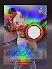 2019 Bowman Platinum Pieces Auto Relics Rafael Devers #PPAR-RD  /50 RedSox