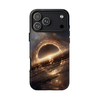Phone Ink - iPhone | Galaxy | Pixel Case - Black Hole Space Distortion
