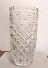 SHANNON LEAD CRYSTAL 8 1/4” VASE-24% LEAD -THE TOSCANY COLLECTION Heavy Piece
