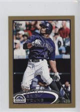 2012 Topps Mini Gold 44/61 Eric Young Jr Eric Young #242 0c6