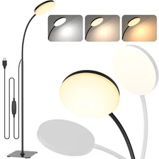 Dimmable LED Floor Lamp 168 LEDs Reading Lamps Floor Standing With 3 Color Mode