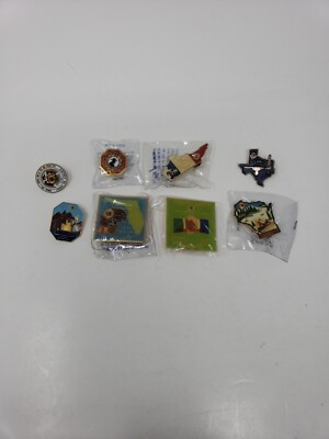 Vintage Lion Pin Lot 2S7, 4-L6, Hawaii, Saint Paul, Duke, WI,MD-35,Work Together